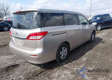 2013 Nissan Quest Sv z USA, uszkodzony, nr VIN JN8AE2KP6D9063721